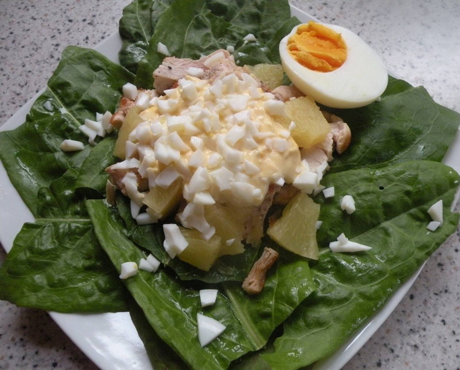 Hühnersalat mit Ei Rezept - ichkoche.ch