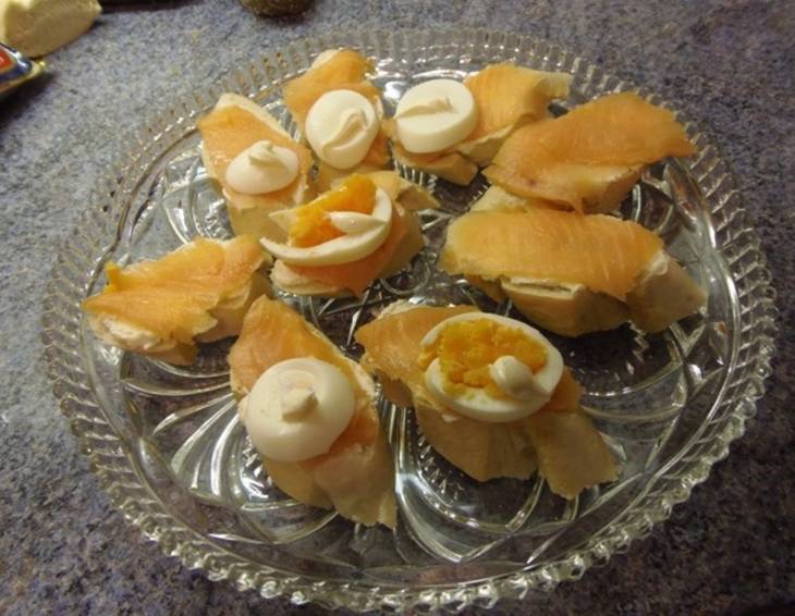 Lachsbrötchen Lachsbrötchen