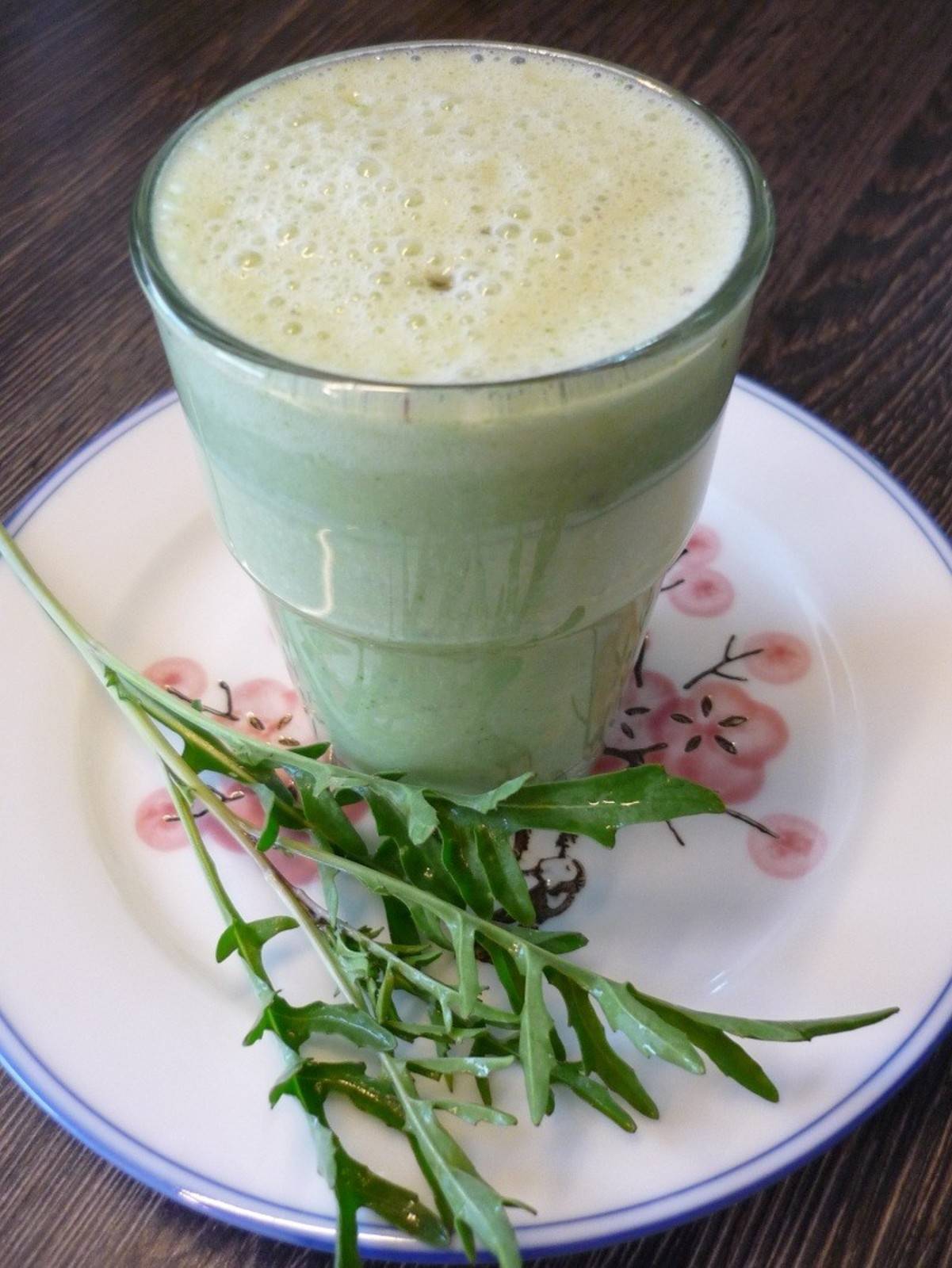 Rucola Buttermilch Shake Rezept - ichkoche.de Rucola Buttermilch Shake Rezept - ichkoche.de