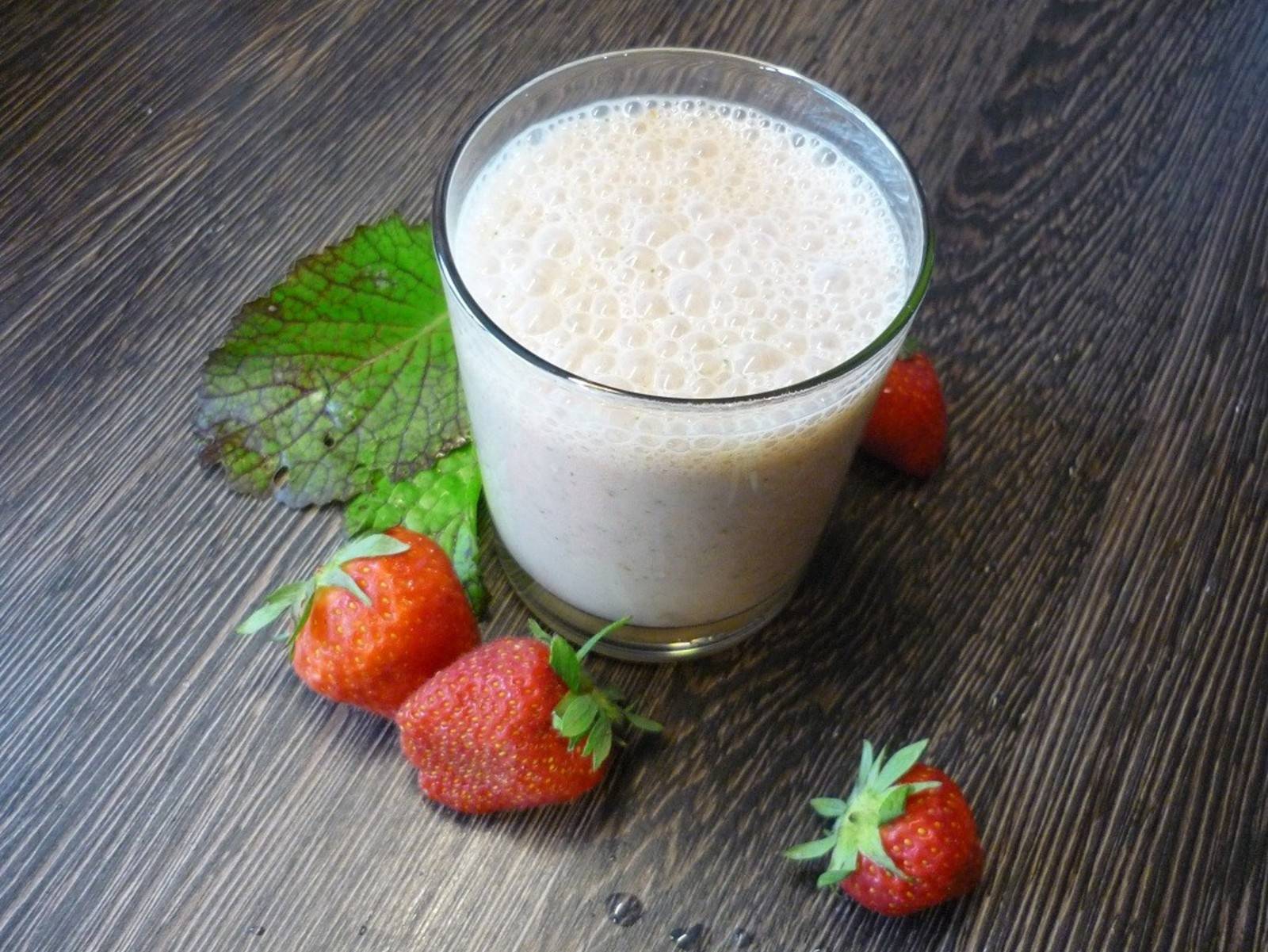 Erdbeermilch Rezept - ichkoche.de