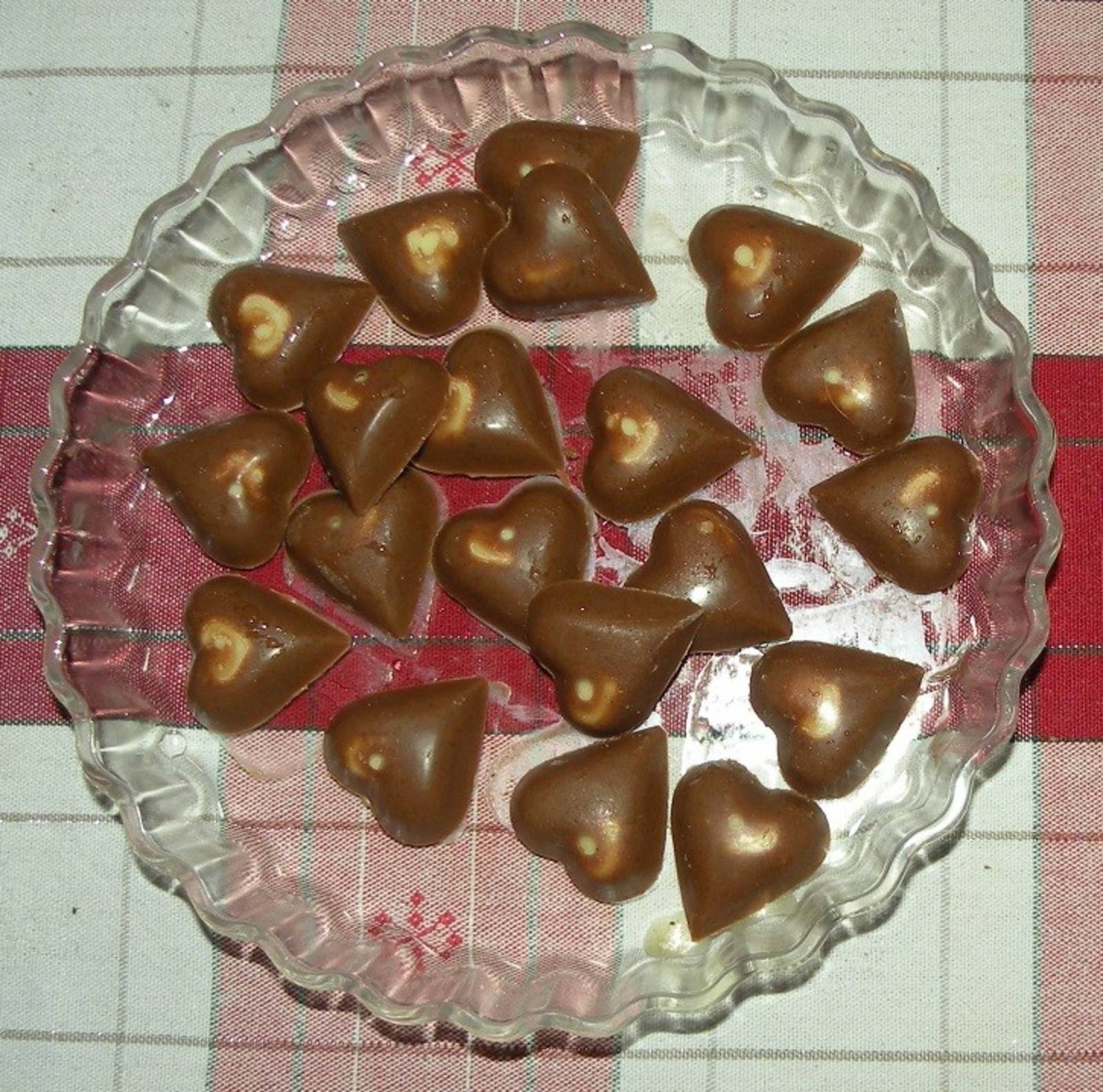 Schokoladenherzen