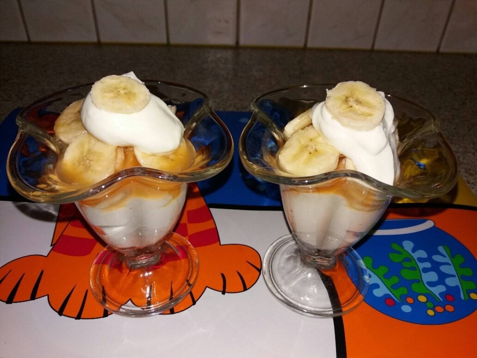 Zitronen-Bananen-Creme Rezept - ichkoche.ch