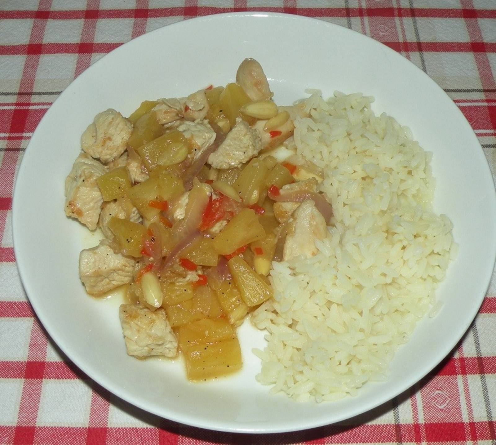 Süß scharfe Putenpfanne Rezept - ichkoche.ch