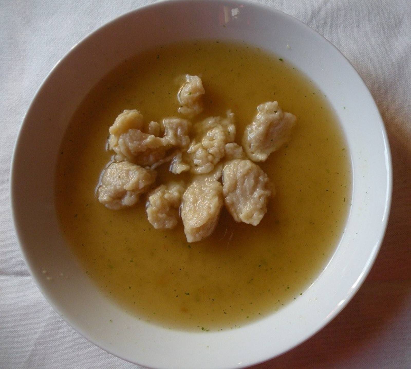 Butternockerl für die Suppe