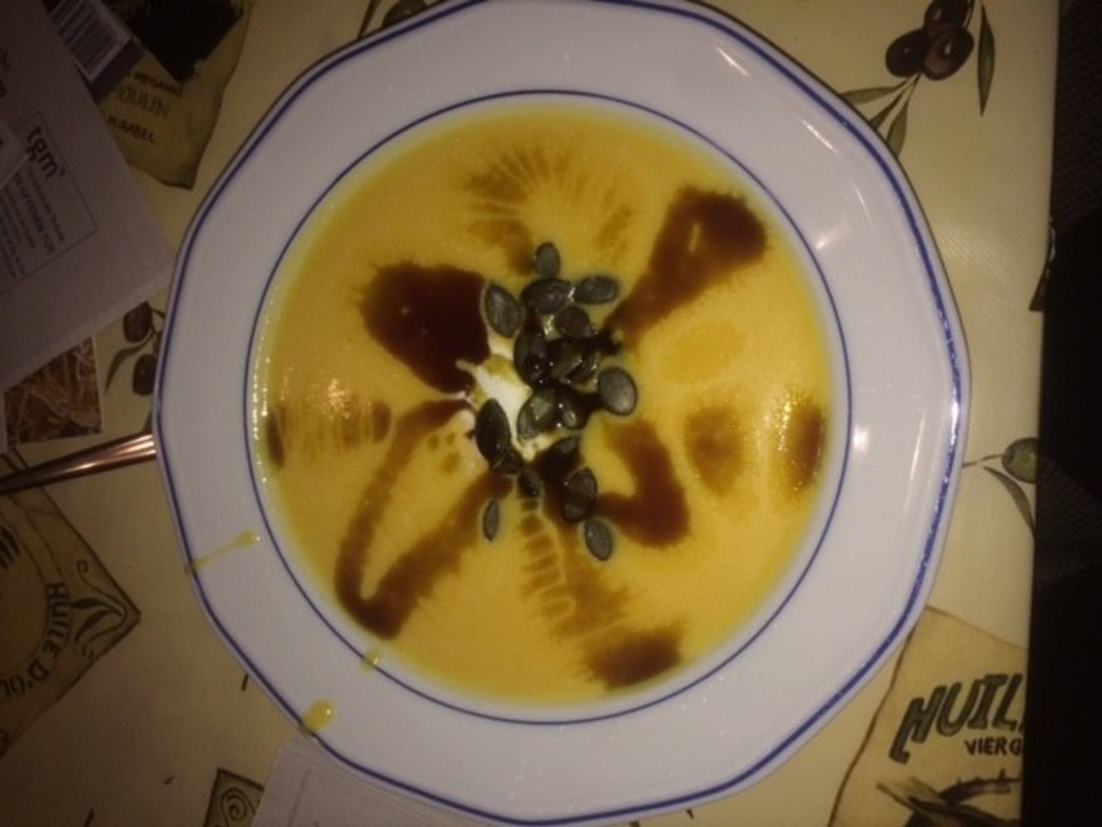 Kürbiscremesuppe