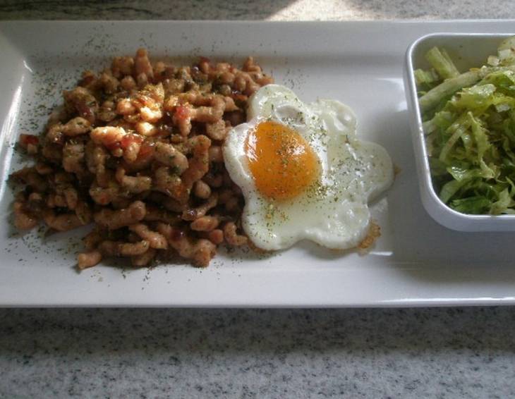Leberkäsespätzle Leberkäsespätzle