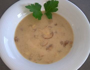 Champignon-Cremesuppe
