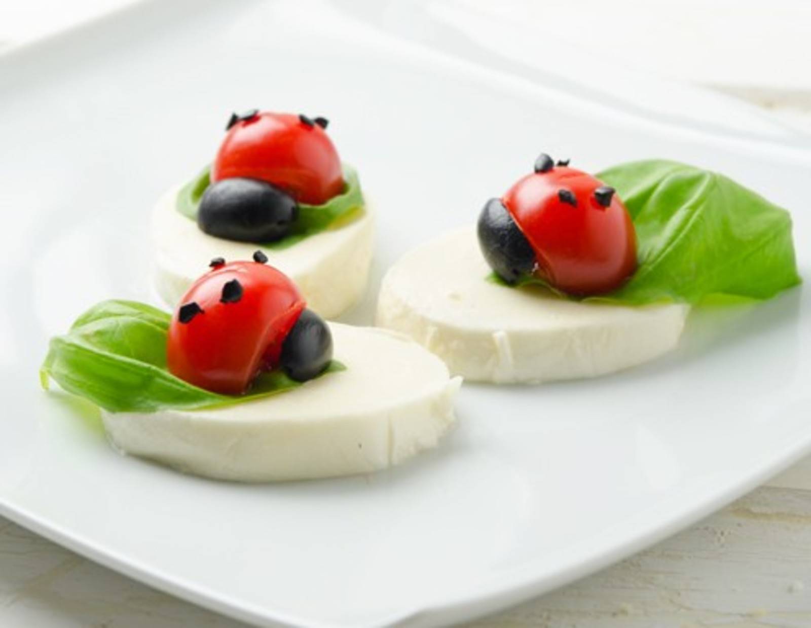 Marienkäfer Caprese Rezept