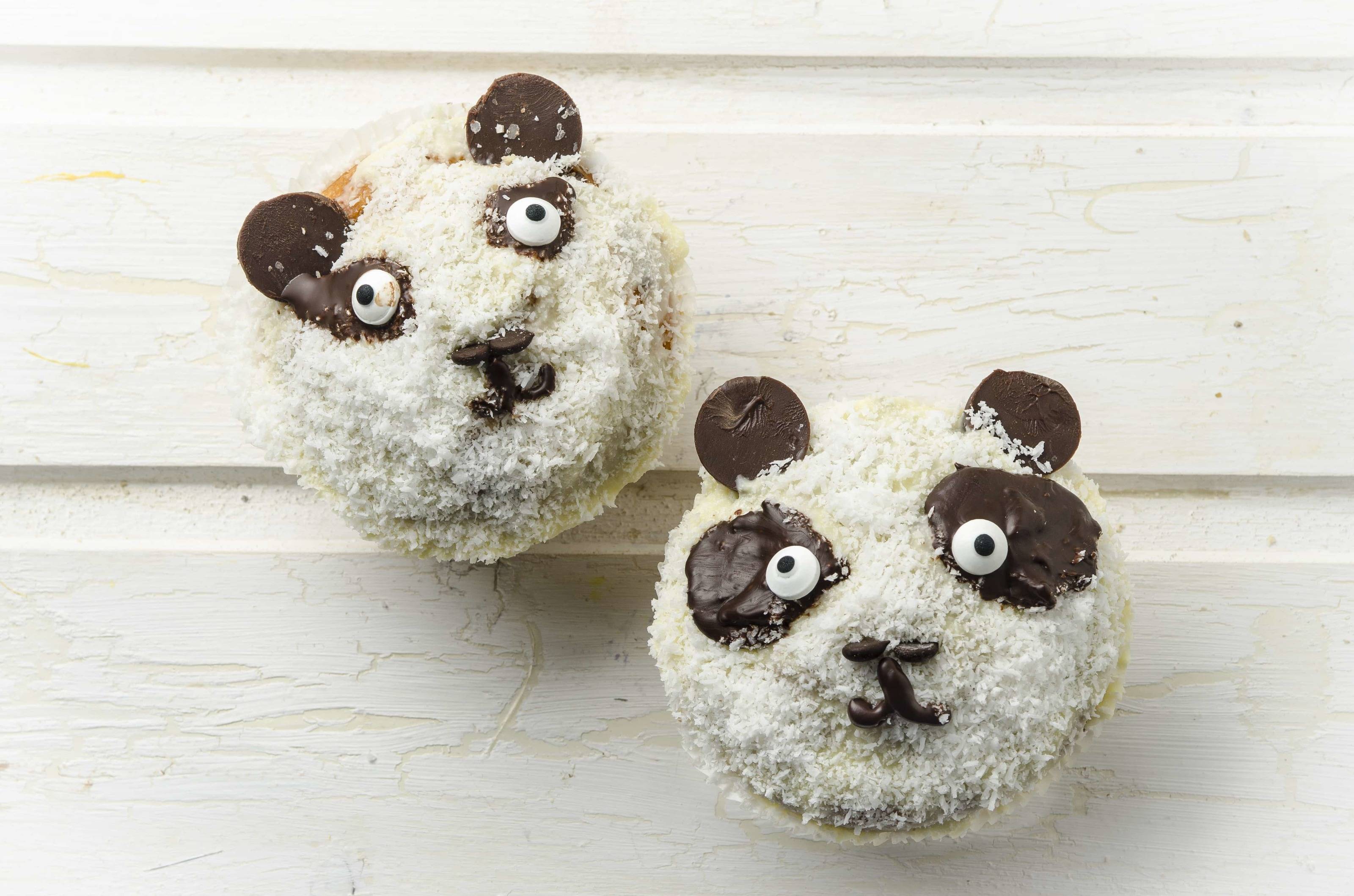 Panda-Cupcakes