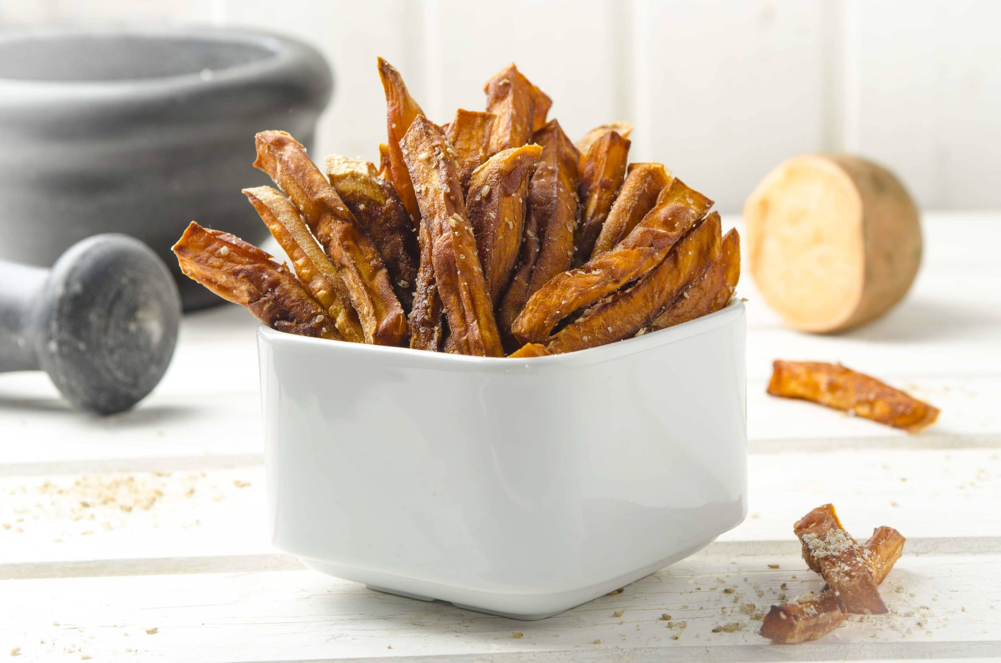 Süßkartoffelpommes Rezept