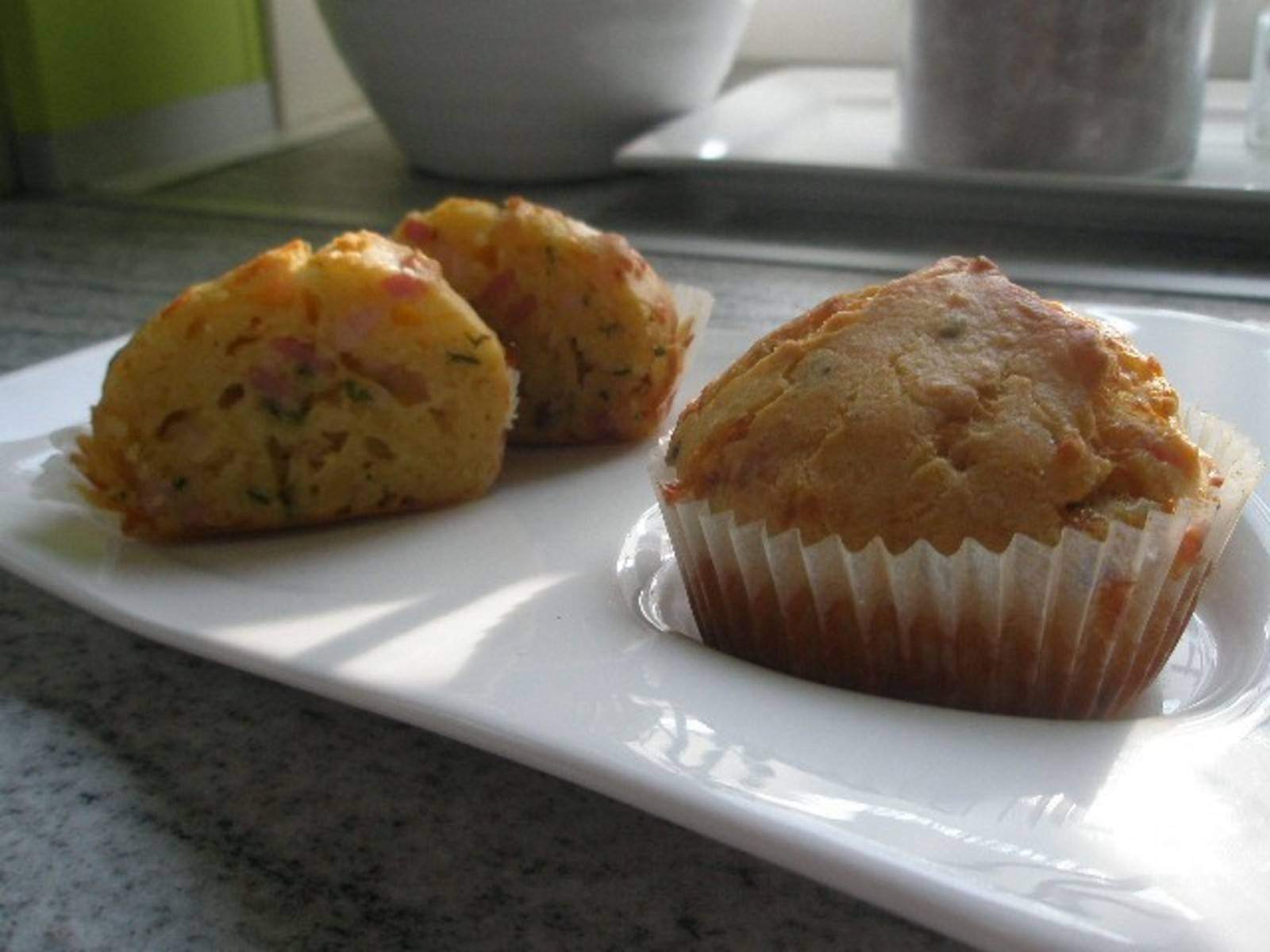 Herzhafte Speckmuffins