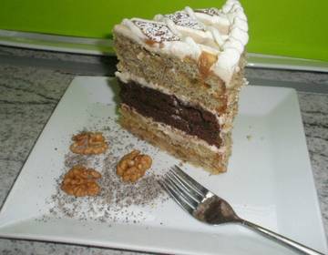 Mohn-Walnuss Torte