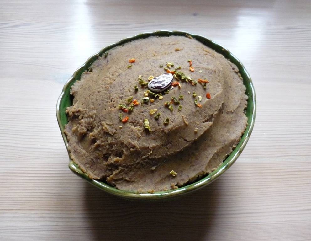 Tartarenbohnenaufstrich aus dem Schnellkochtopf Tartarenbohnenaufstrich aus dem Schnellkochtopf