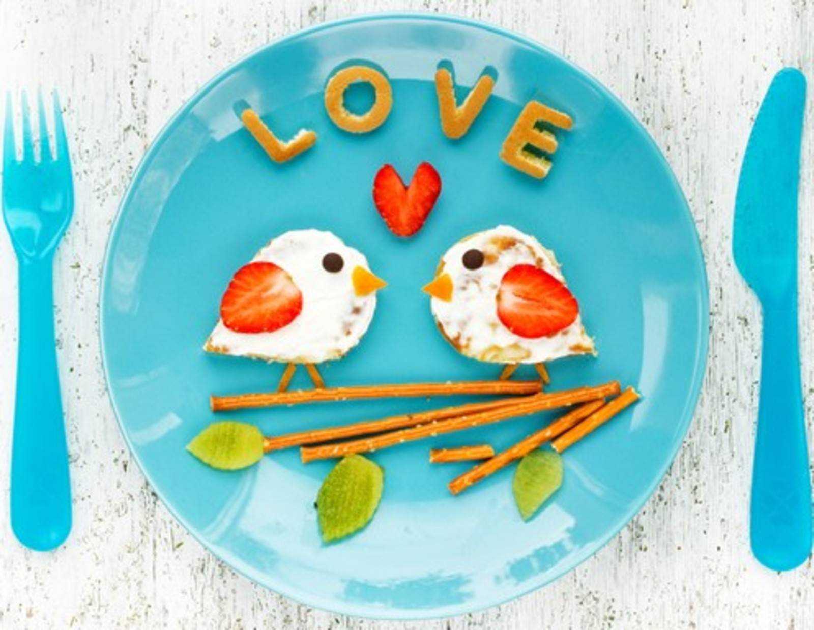 Love Bird Pancakes Rezept
