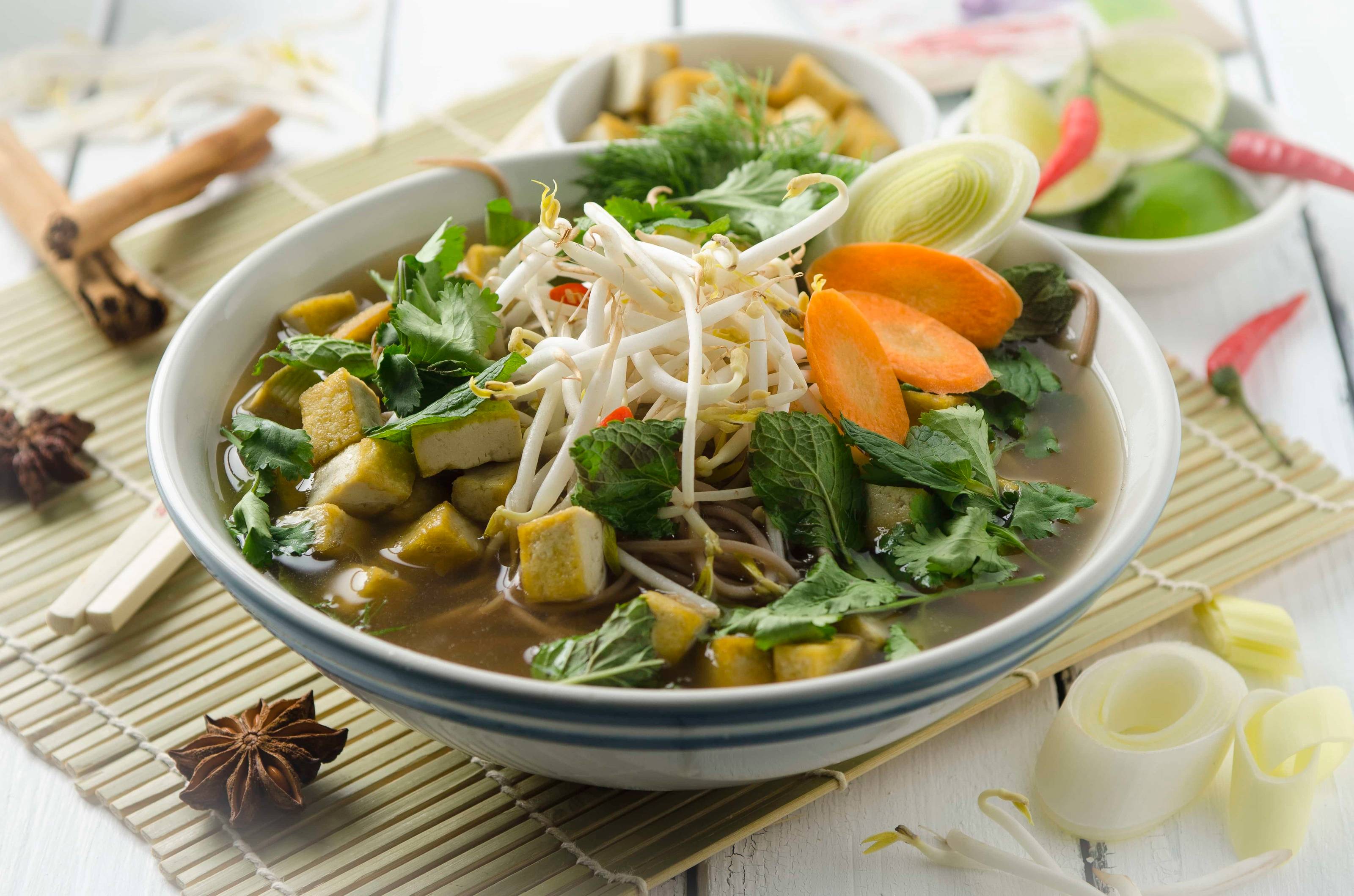 Vegetarische Pho Rezept - ichkoche.at Vegetarische Pho Rezept - ichkoche.at