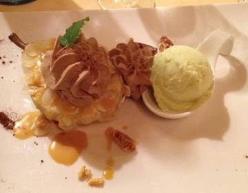 Basilikumsorbet Basilikumsorbet