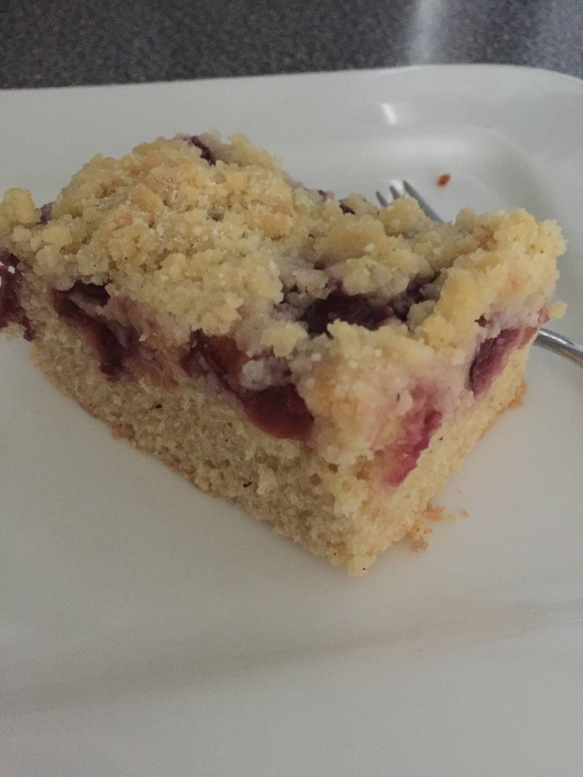 Kirschstreuselkuchen Rezept - ichkoche.de