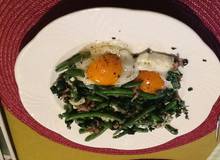 Spiegelei mit Gemüse Spiegelei mit Gemüse