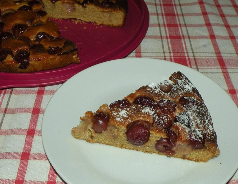 Zuckerfreier Kirschkuchen Zuckerfreier Kirschkuchen