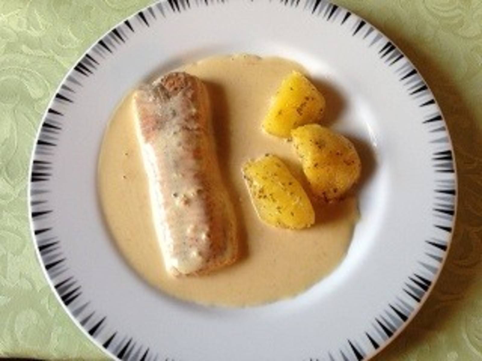 Lachs mit Zitronensauce