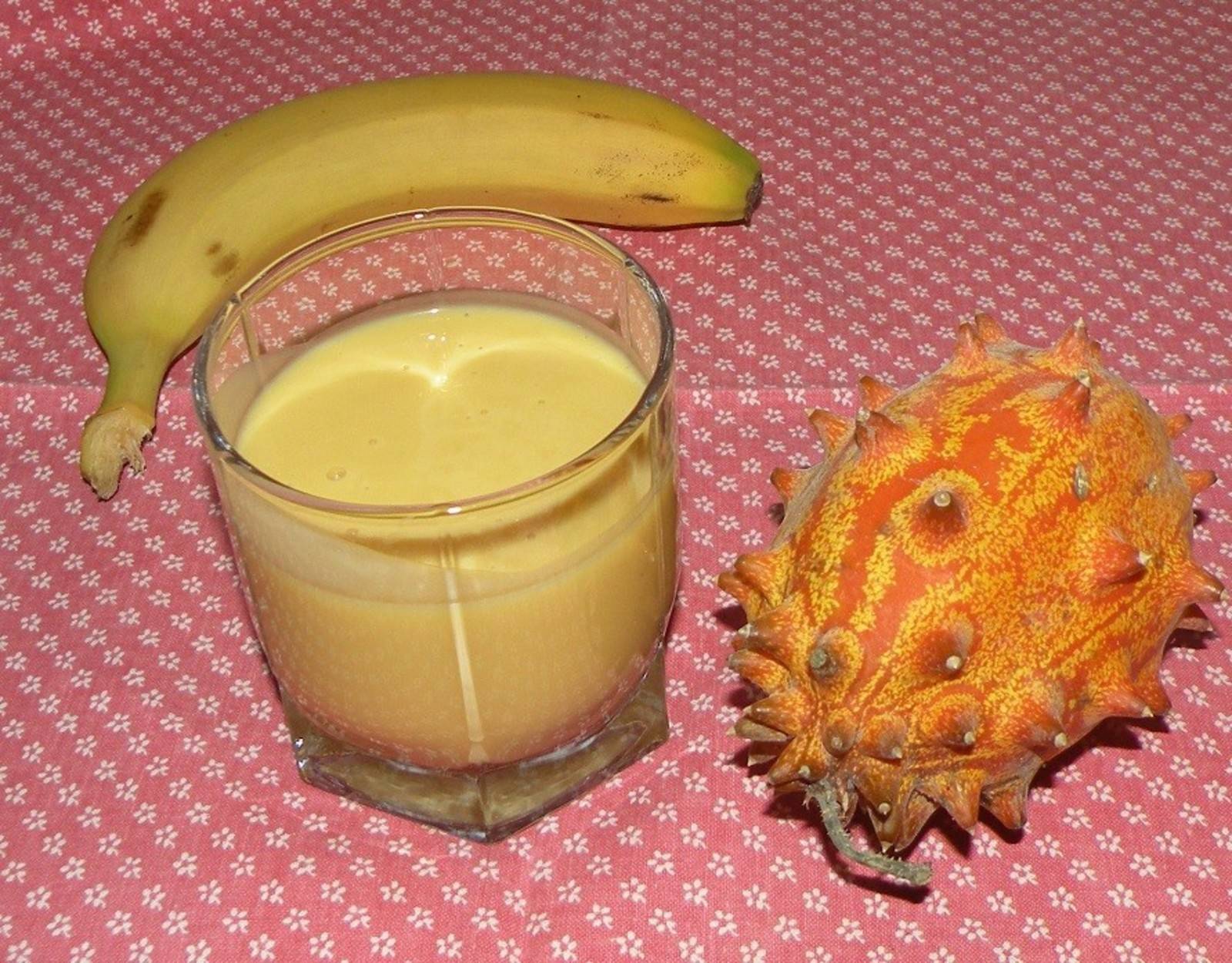 Kiwano-Bananenshake