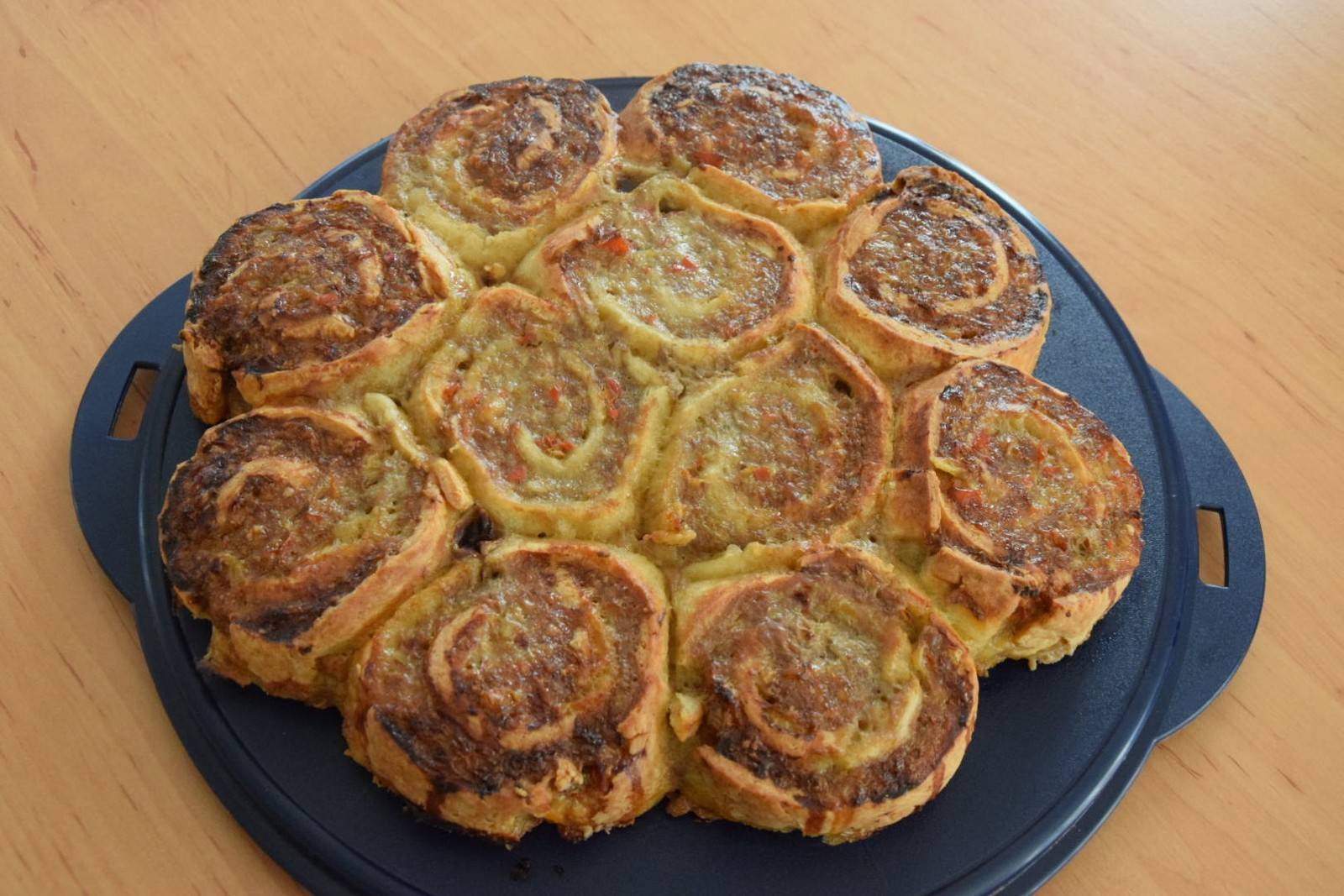 Pikanter Rosenkuchen Rezept - ichkoche.de Pikanter Rosenkuchen Rezept - ichkoche.de