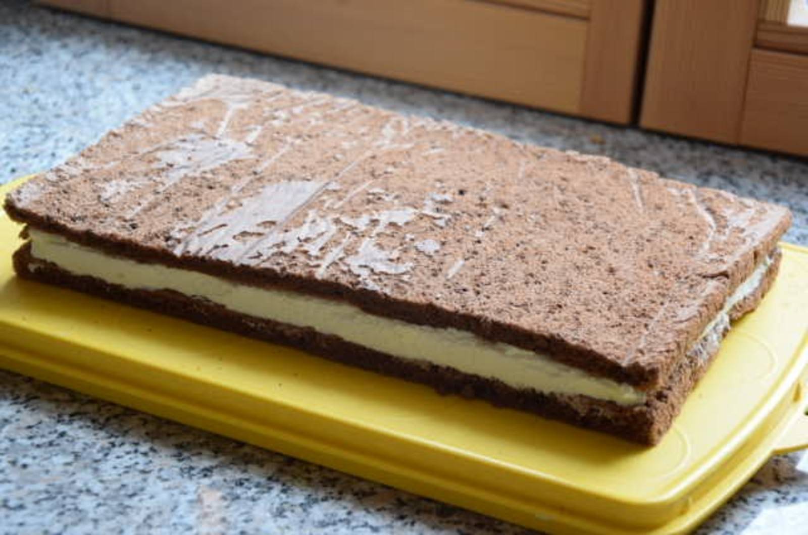 XXL-Milchschnitte Rezept - ichkoche.de XXL-Milchschnitte Rezept - ichkoche.de