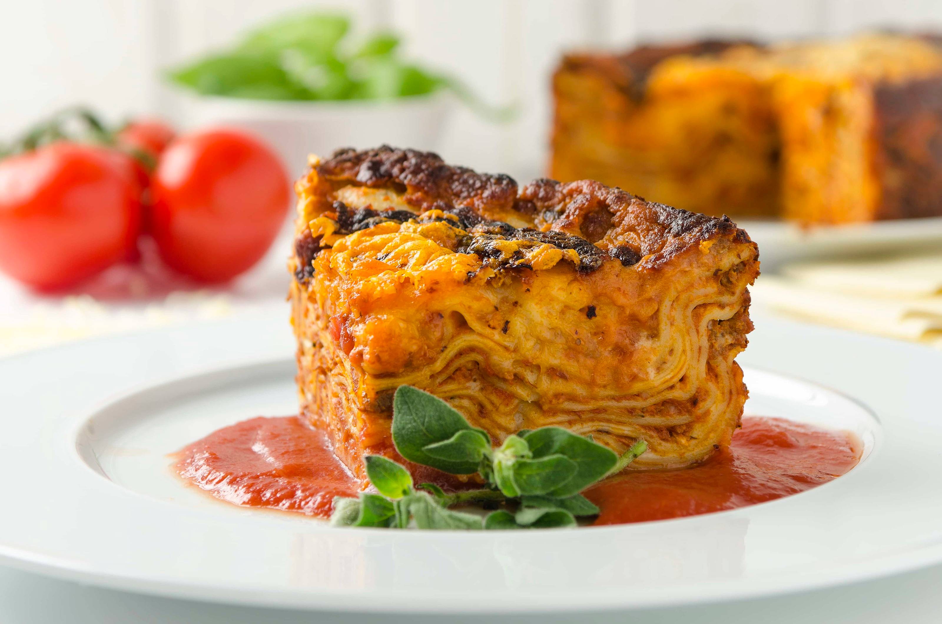 Lasagne aus der Heißluftfritteuse Rezept ichkoche.at