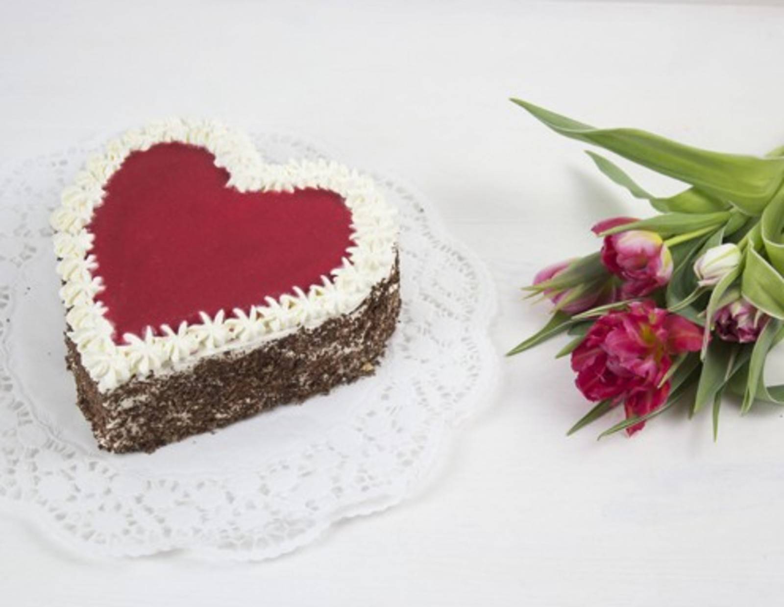 Himbeer Herz Rezept