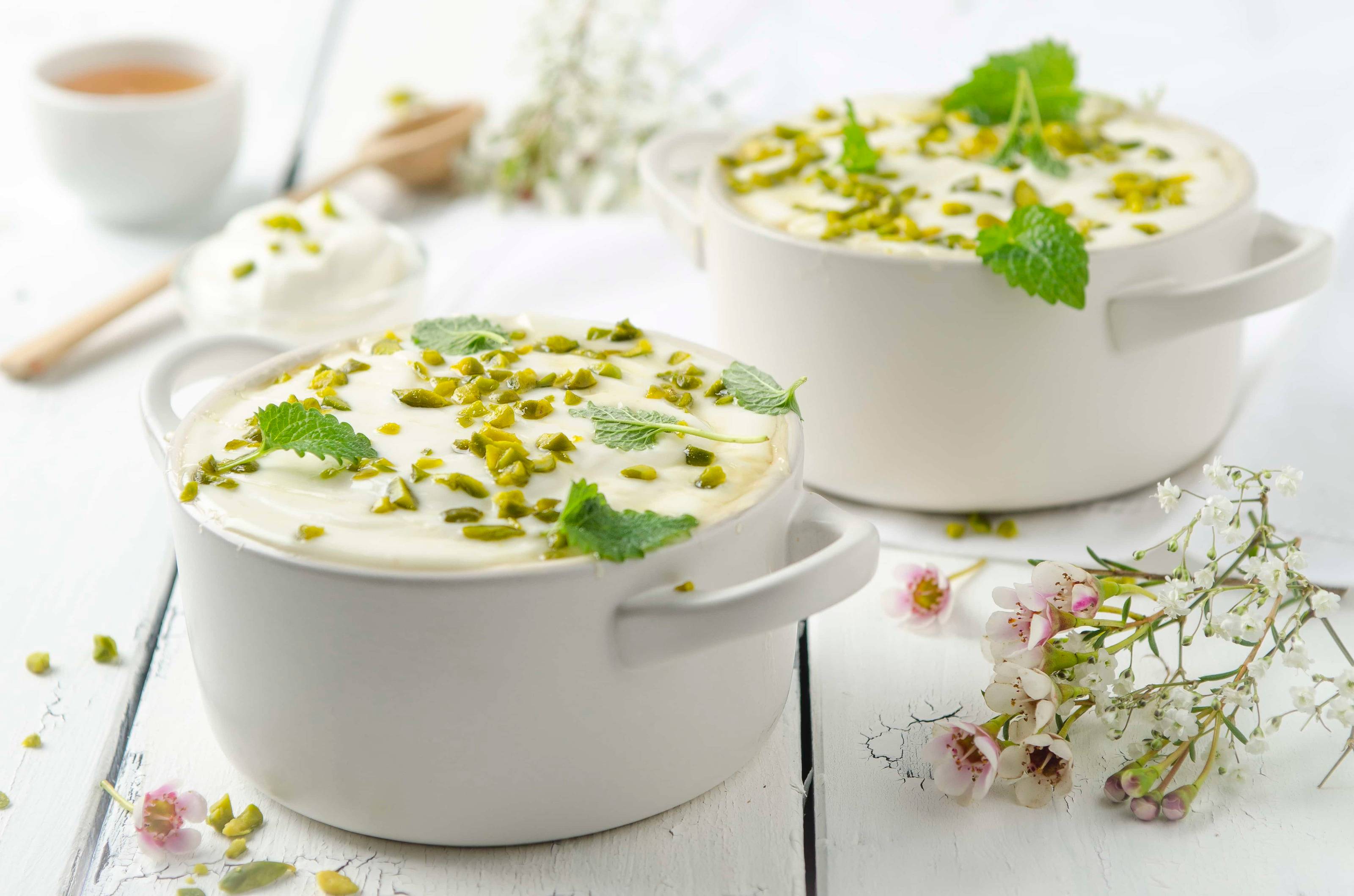 Topfentörtchen mit griechischem Joghurt und Honig Rezept - ichkoche.at