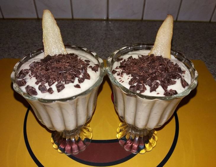 Birnen-Schokoladen-Creme Birnen-Schokoladen-Creme