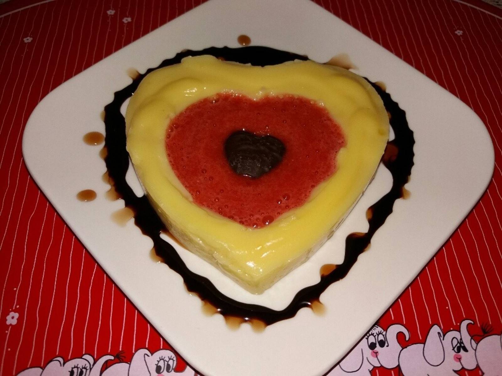 Valentinsdessert