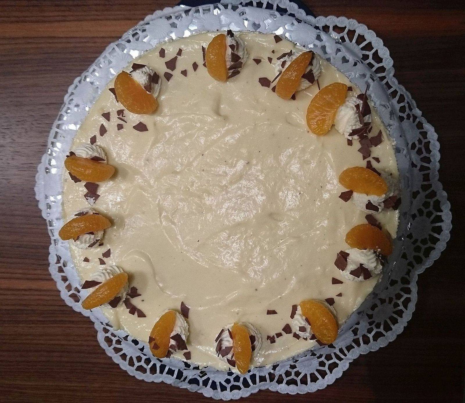 Karotten-Mandarinen-Torte Rezept - ichkoche.ch