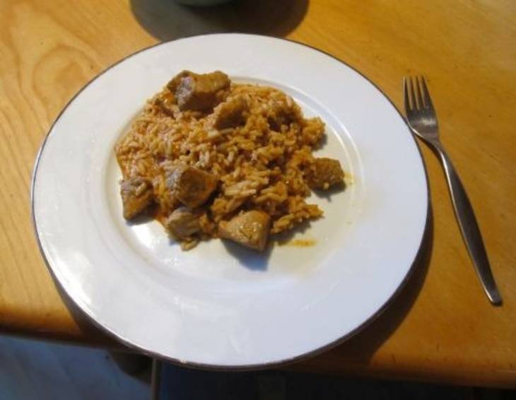 Ungarisches Reisfleisch