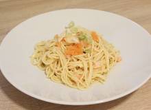 Lachsspaghetti Lachsspaghetti