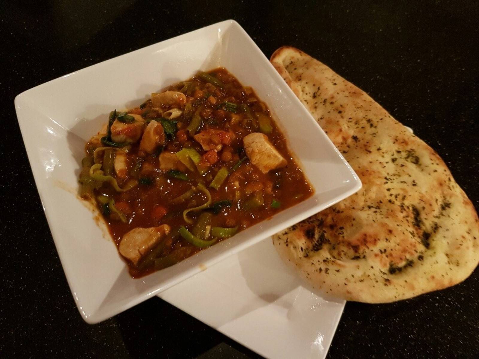 Curry mit roten Linsen