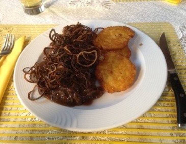 Zwiebelrostbraten Zwiebelrostbraten