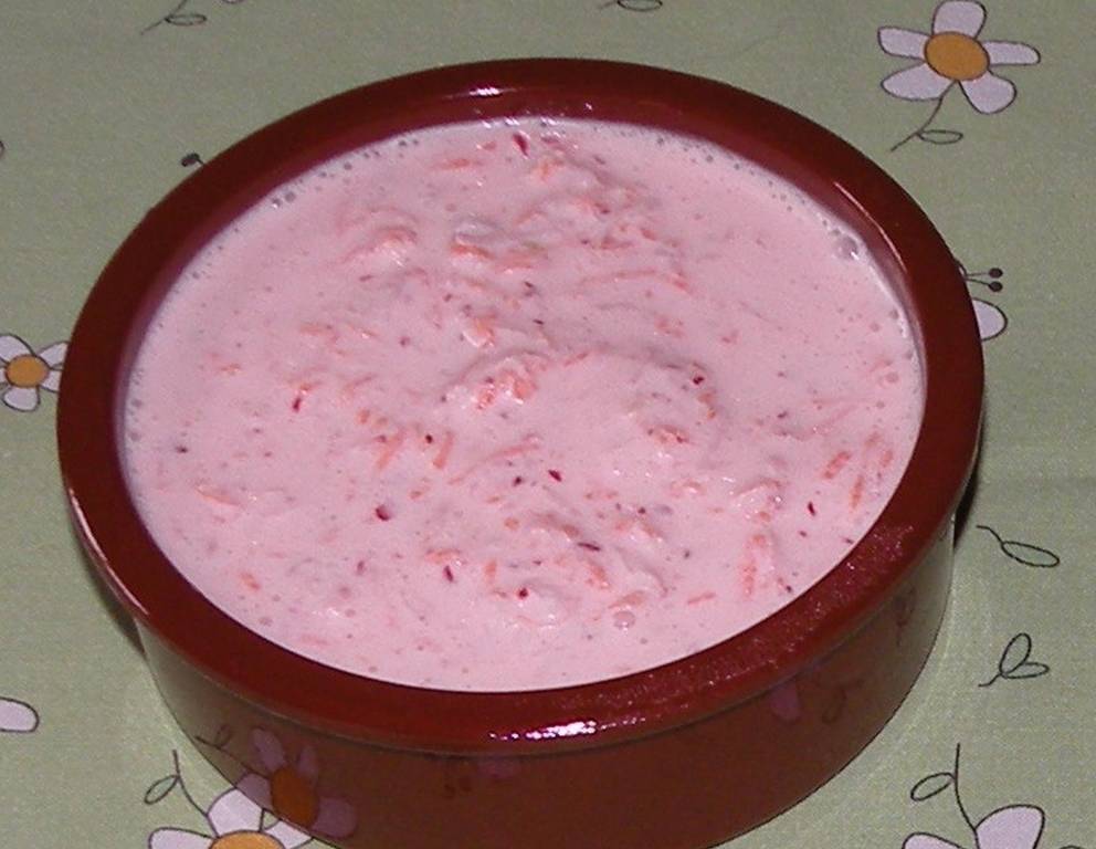 Radieschen-Karottendressing Radieschen-Karottendressing