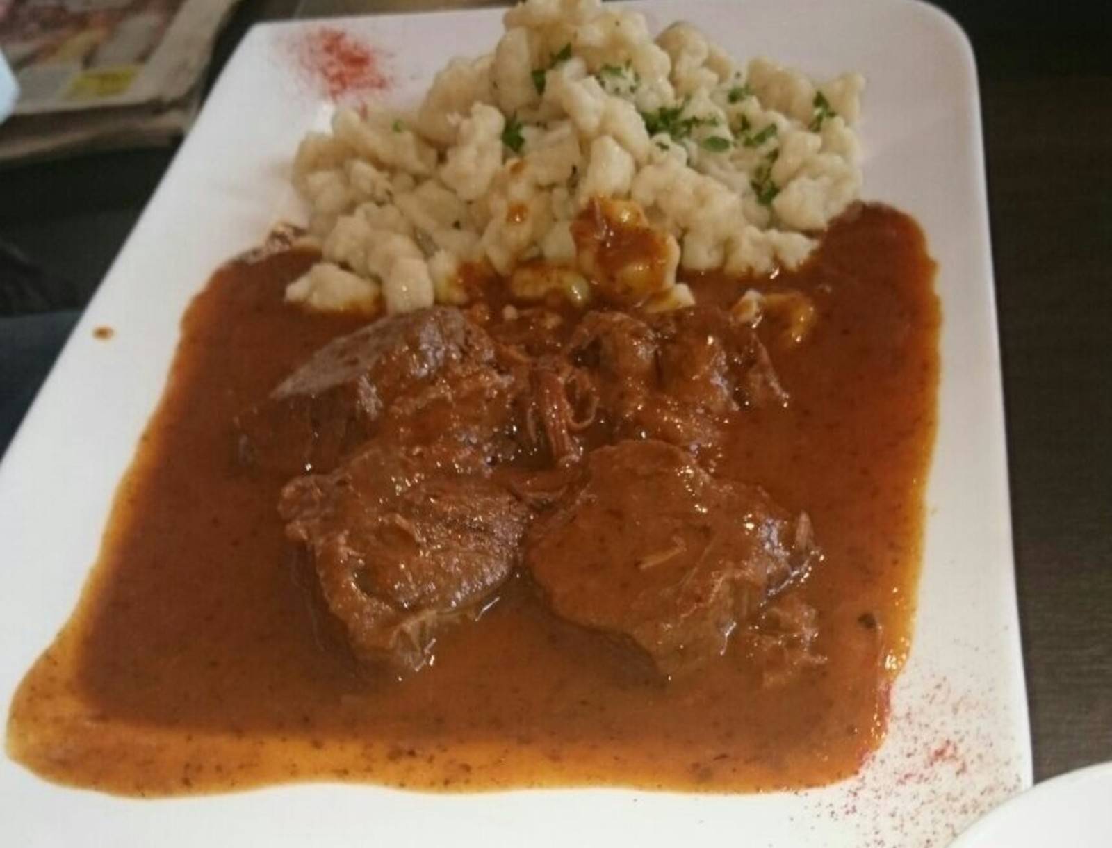 Rindsgulasch