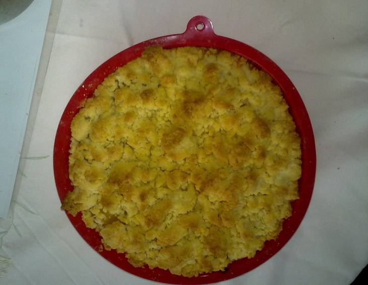 Pfirsichkuchen mit Streusel