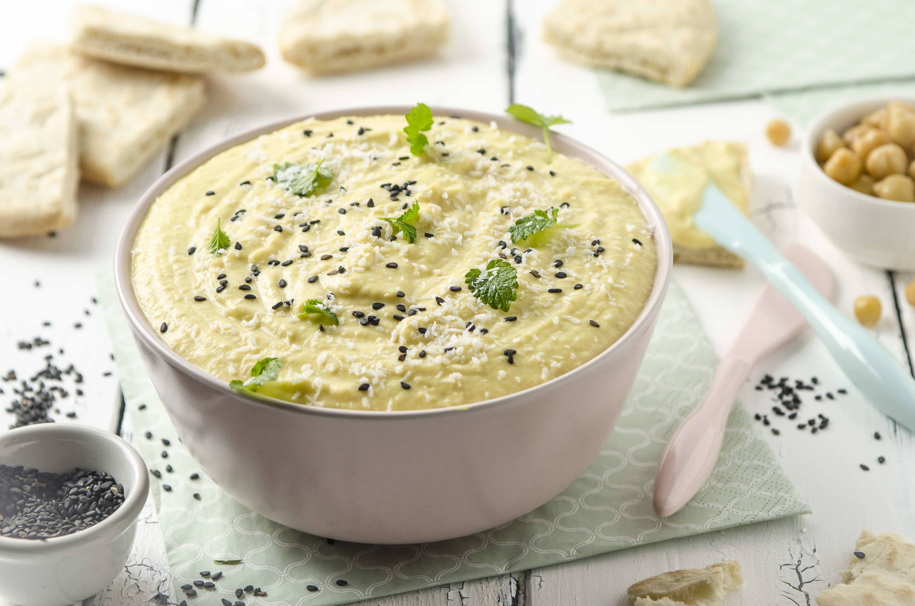 Mango-Kokos-Hummus Rezept