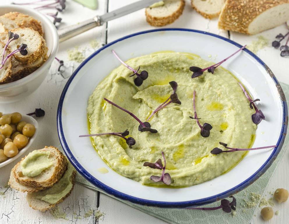 Wasabi-Ingwer-Hummus Wasabi-Ingwer-Hummus