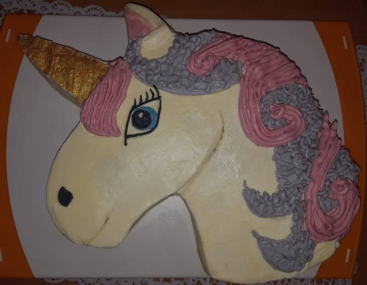 Einhorn Torte