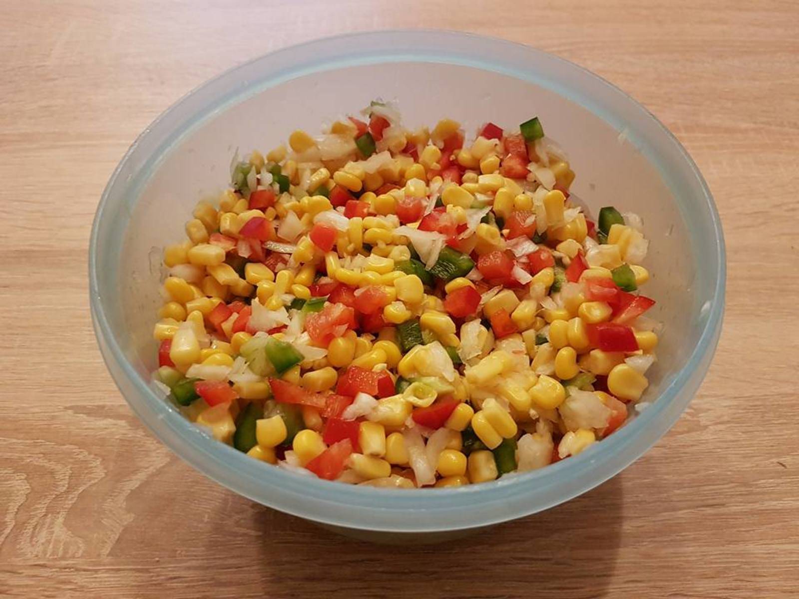 Bunter Maissalat Rezept - ichkoche