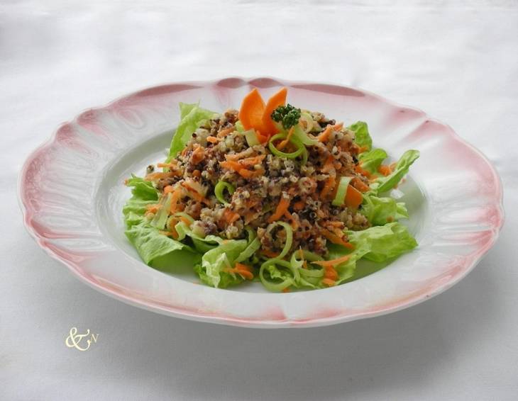Quinoa-Lauch-Salat Quinoa-Lauch-Salat