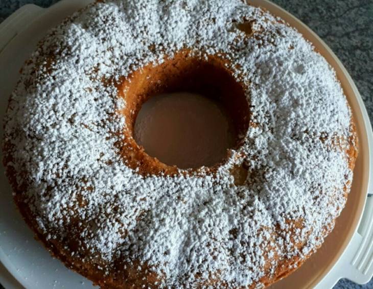 Birnenkuchen mit Schoko und Mandeln