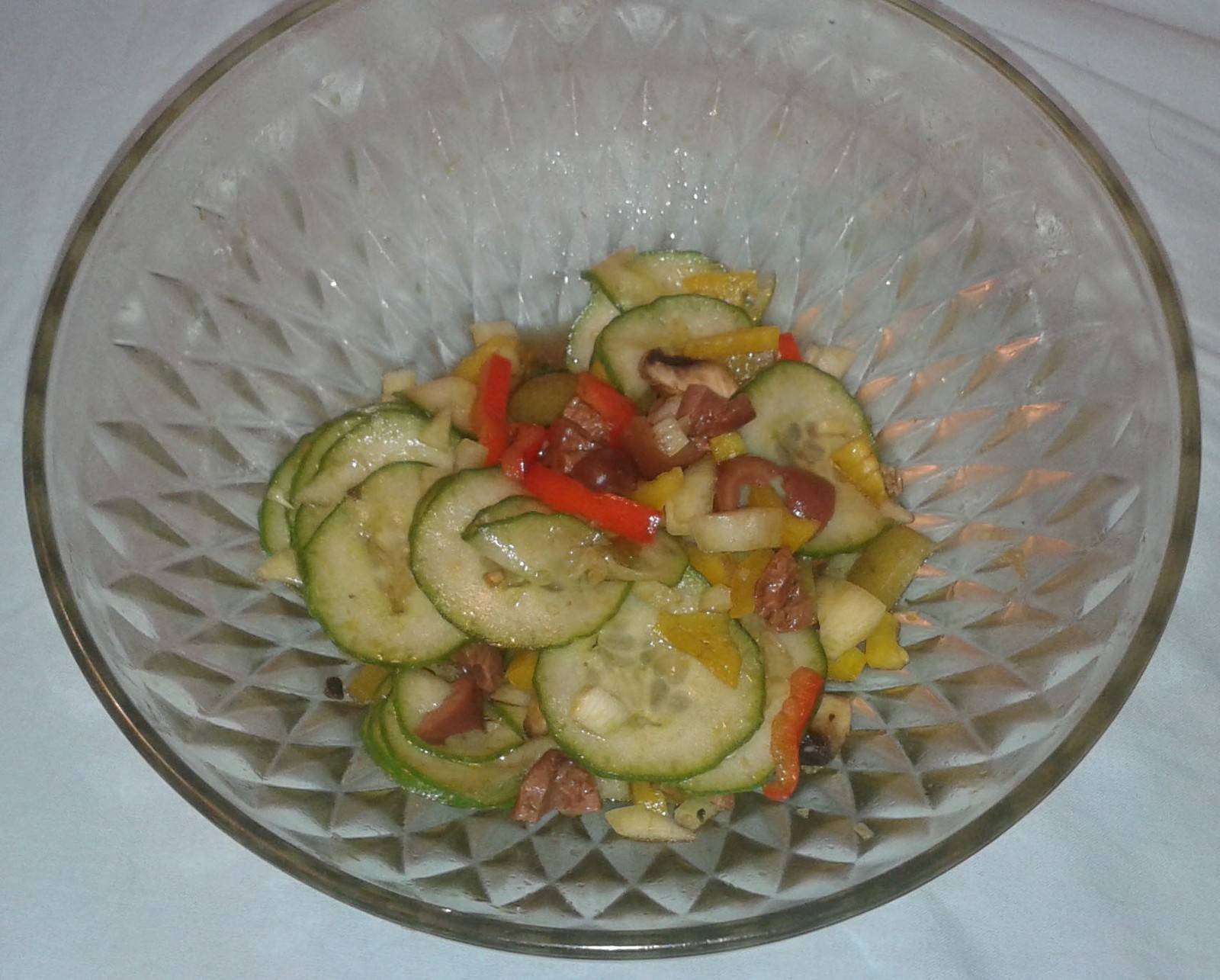 Individueller Gurkensalat