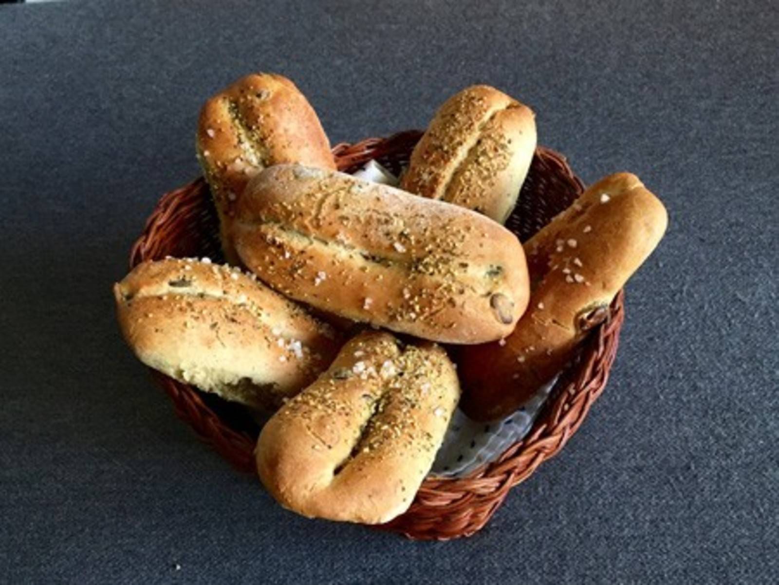 Kürbiskernbrötchen