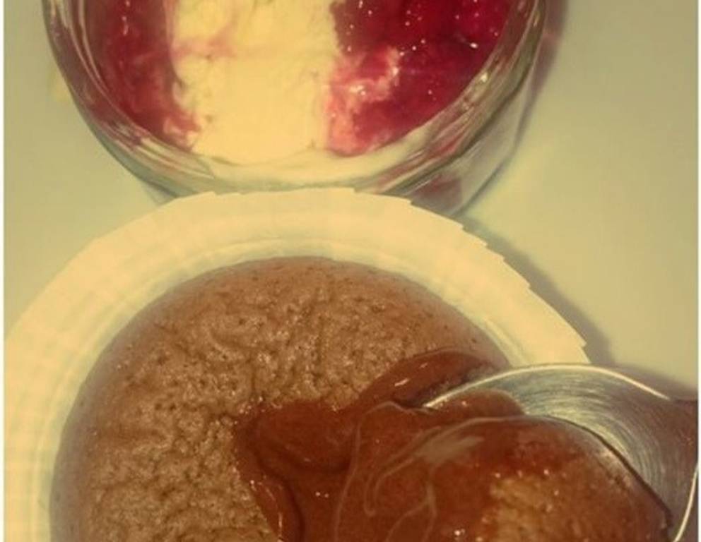 Schokolademuffins mit flüssigem Kern Schokolademuffins mit flüssigem Kern