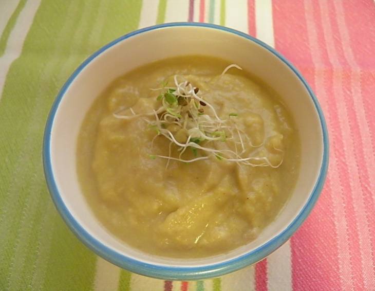 Kartoffel-Kokos-Suppe